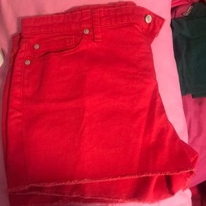 Red Shorts